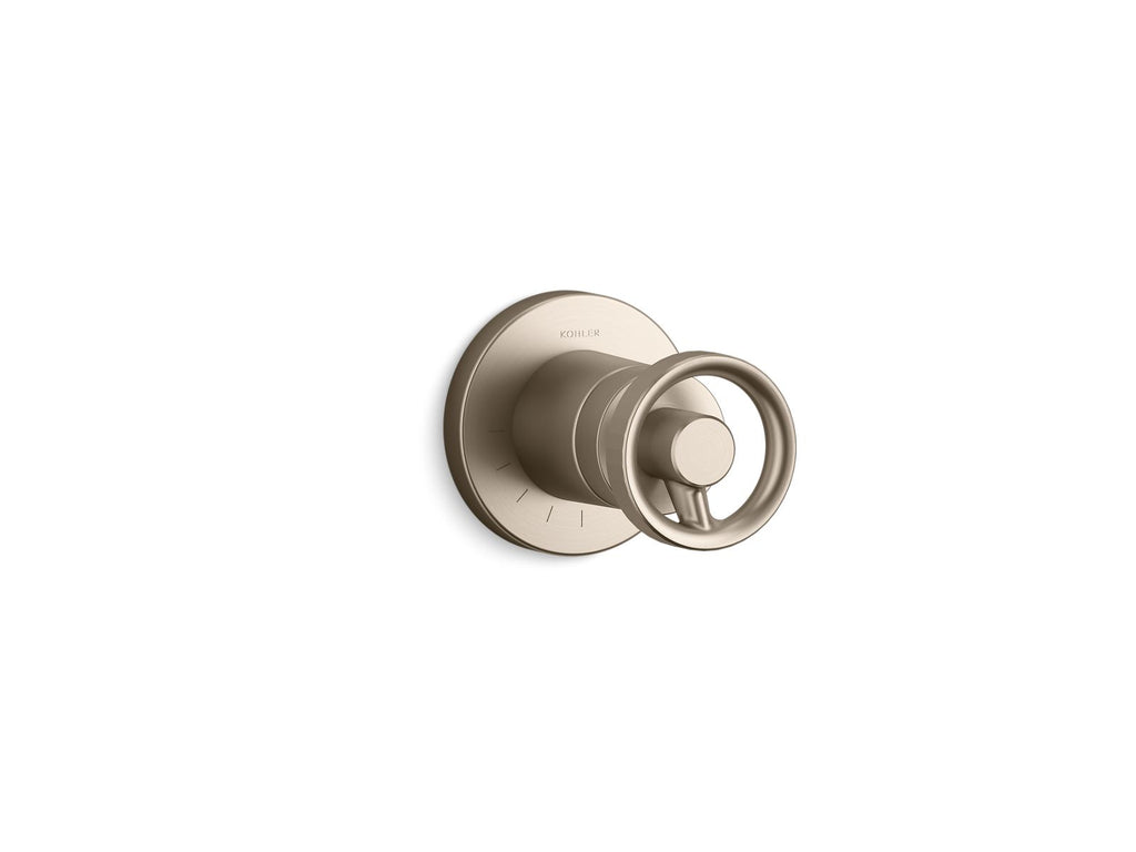 Components® Mastershower® Volume Control Valve Trim With Industrial Handle