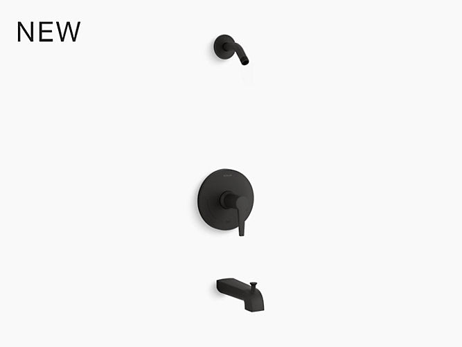 Shower Faucet | Pitch  | Matte Black | GROF USA