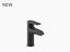 Bathroom Faucet | HINT SINGLE CONTROL  | Matte Black | GROF USA