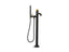 T27025-4-BMB - Matte Black with Moderne Brass | KOHLER | GROF USA