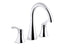 Simplice® Deck-Mount Bath Faucet Trim