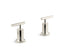 Purist® Deck- Or Wall-Mount Bath Faucet Handle Trim With Lever Design