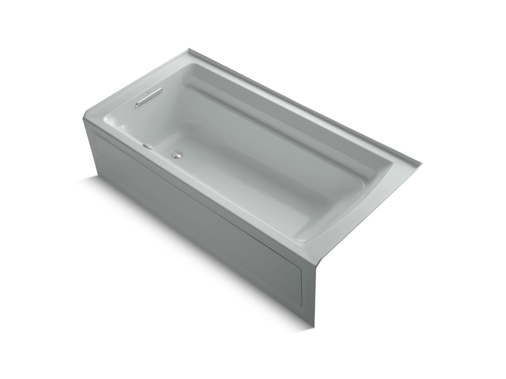Archer® 72" X 36" Alcove Heated Bubblemassage™ Air Bath, Left Drain