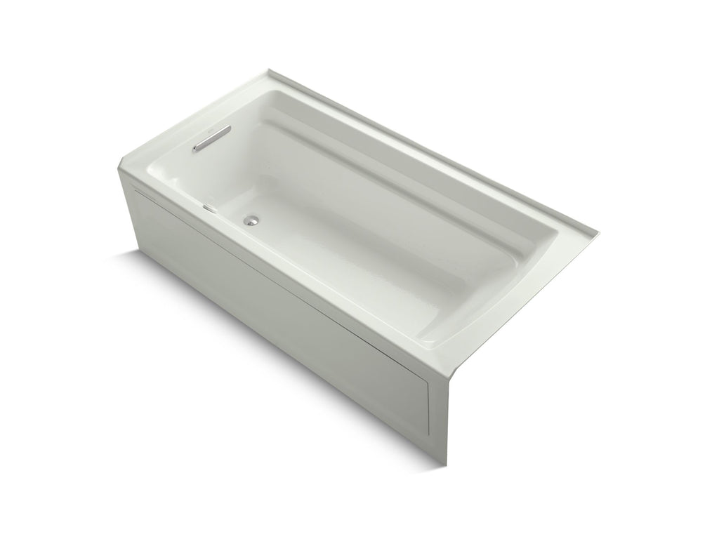 Archer® 72" X 36" Alcove Heated Bubblemassage™ Air Bath, Left Drain