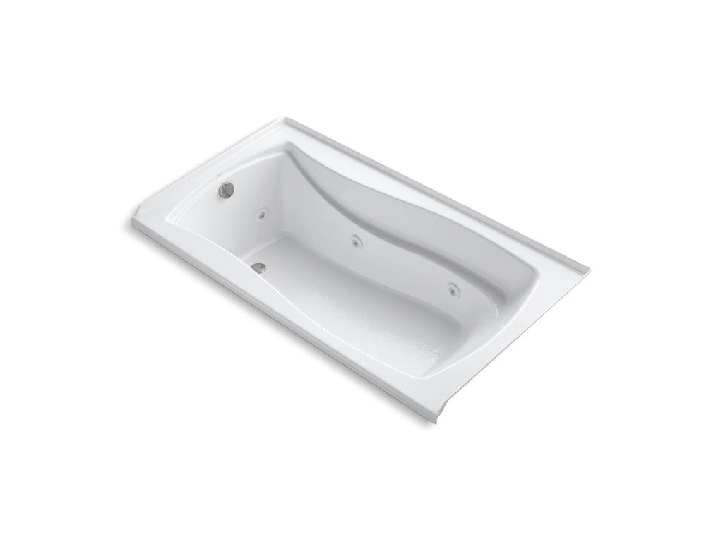 Mariposa® 66" X 36" Alcove Whirlpool Bath With Bask® Heated Surface, Left Drain