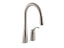 Simplice® Pull-Down Kitchen Sink Faucet With Three-Function Sprayhead