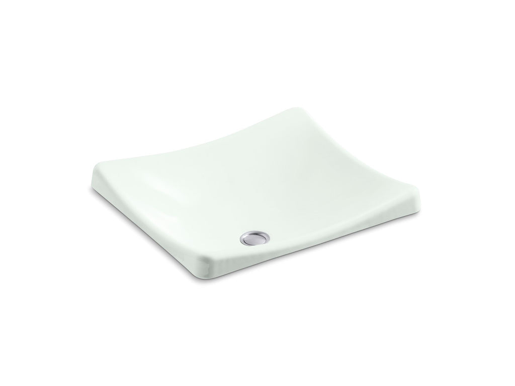 Demilav® 18-1/4" Rectangular Vessel Bathroom Sink, No Overflow