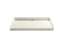 Groove® 60" X 36" Alcove Shower Base, Center Drain