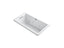 Underscore® 60" X 32" Drop-In Heated Whirlpool Bath