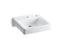 Soho® 20" X 18" Wall-Mount/Concealed Arm Carrier Bathroom Sink With Single Faucet Hole And Right-Hand Soap Dispenser Hole