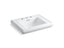 Memoirs® Pedestal/Console Table Bathroom Sink Basin With 8