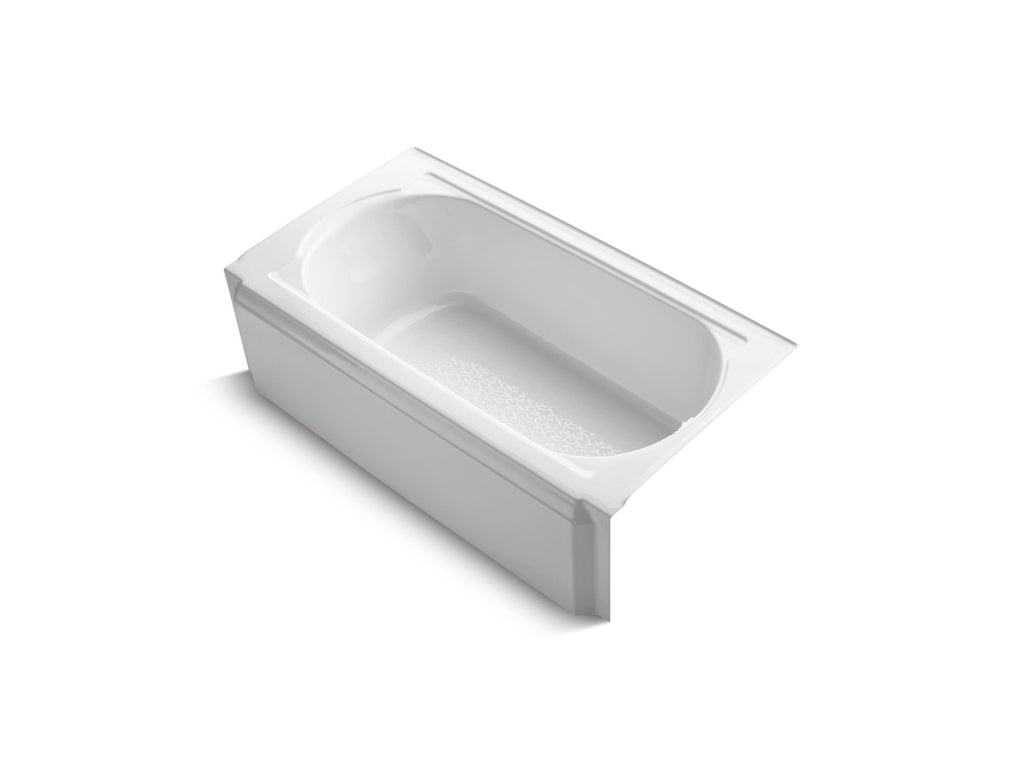 Memoirs® 60" X 33-3/4" Alcove Bath, Right Drain