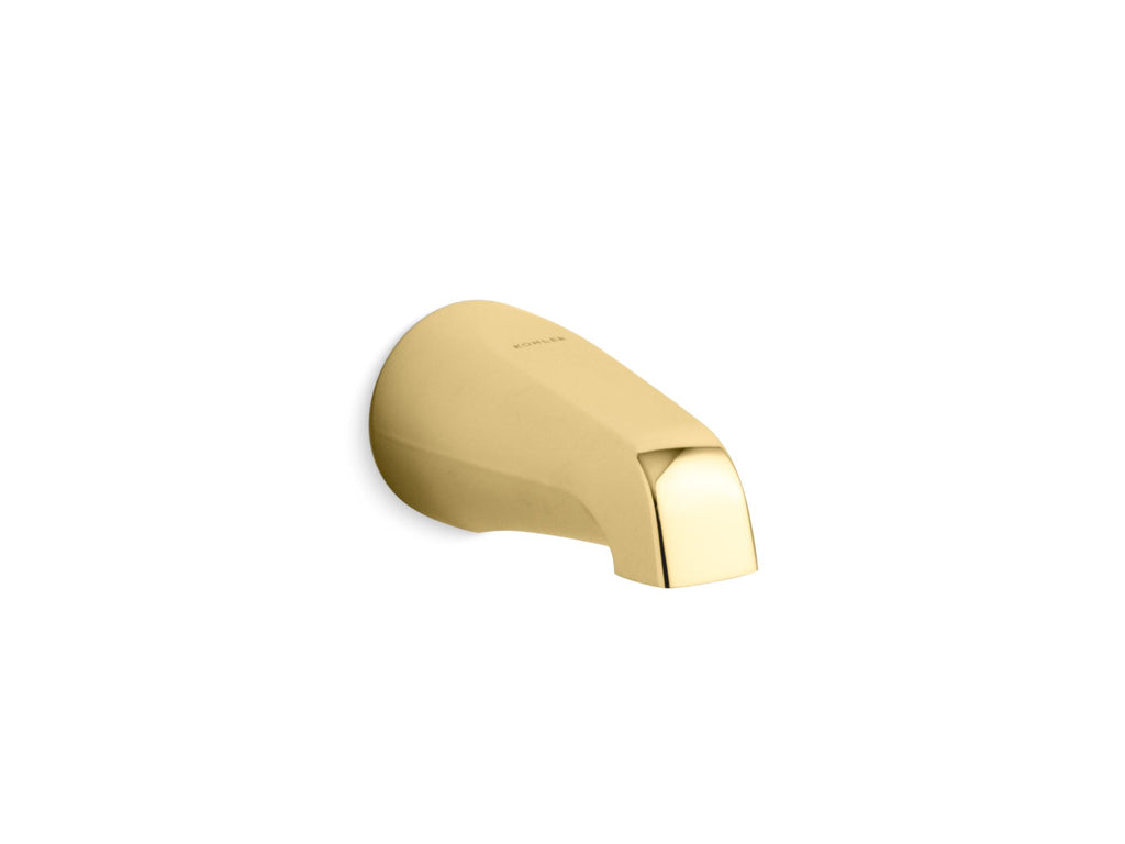 Coralais® Wall-Mount Bath Spout, 4-7/8", Slip-Fit Connection