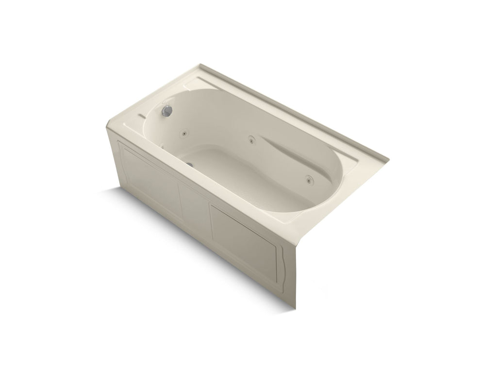Devonshire® 60" X 32" Alcove Heated Whirlpool Bath, Left Drain