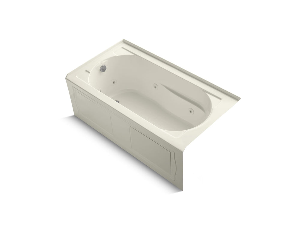 Devonshire® 60" X 32" Alcove Heated Whirlpool Bath, Left Drain