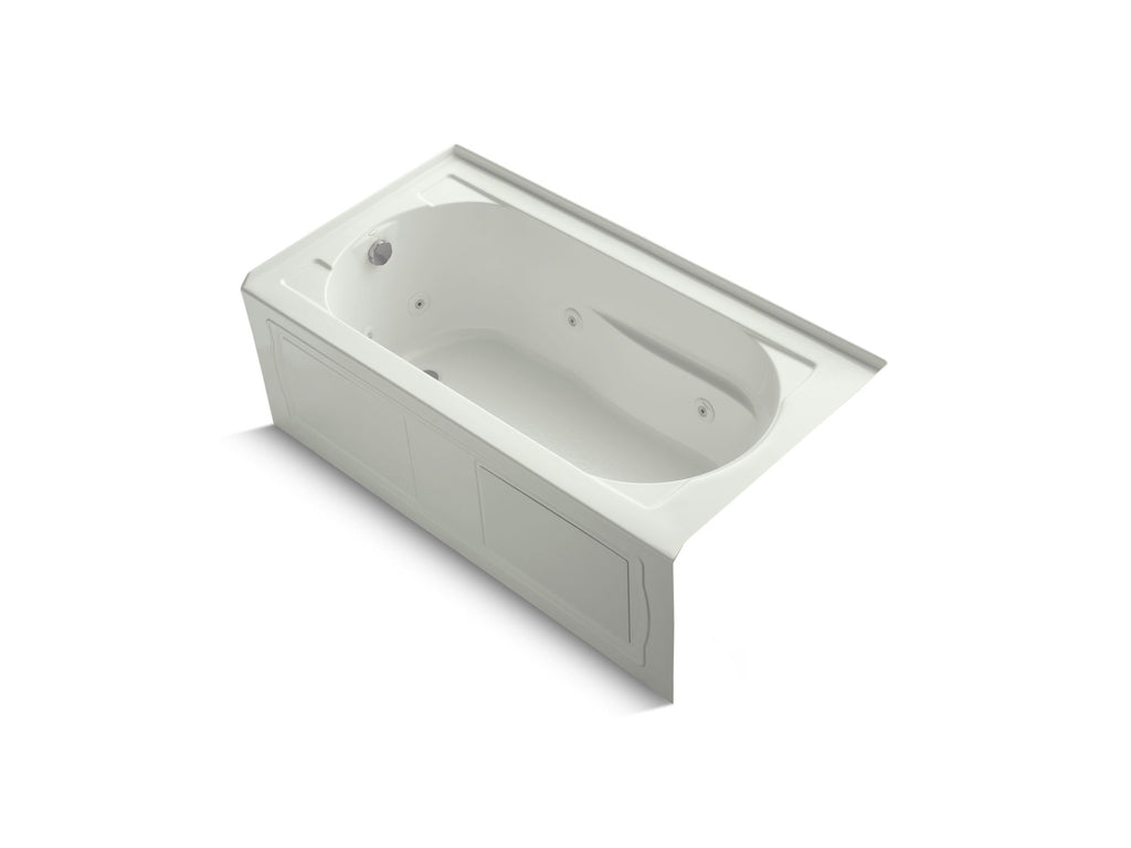 Devonshire® 60" X 32" Alcove Heated Whirlpool Bath, Left Drain