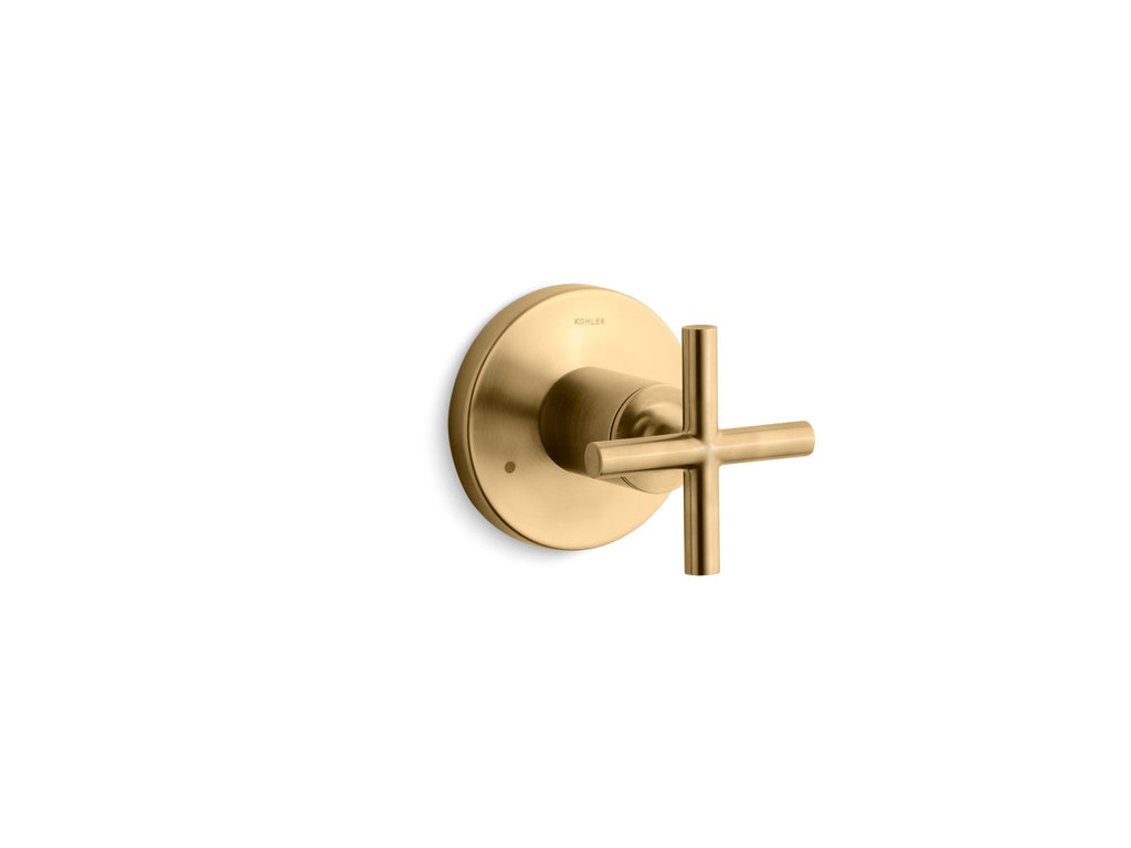 Purist® Mastershower® Transfer Valve Trim With Cross Handle