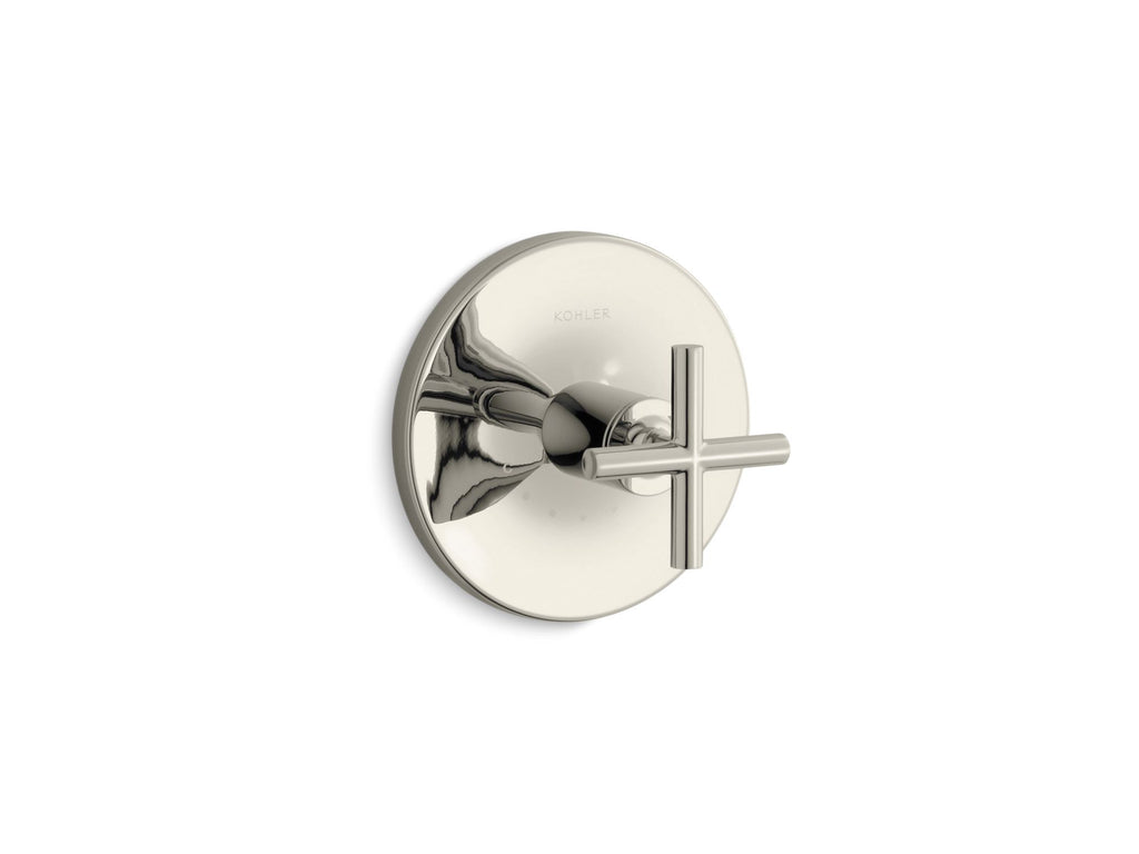 Purist® Mastershower® Temperature Control Valve Trim With Cross Handle