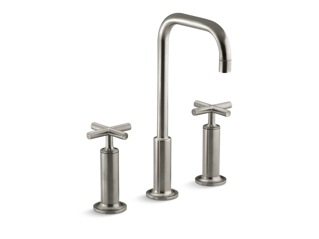 Purist® Widespread Bathroom Sink Faucet With Cross Handles, 1.2 Gpm