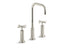 Purist® Widespread Bathroom Sink Faucet With Cross Handles, 1.2 Gpm