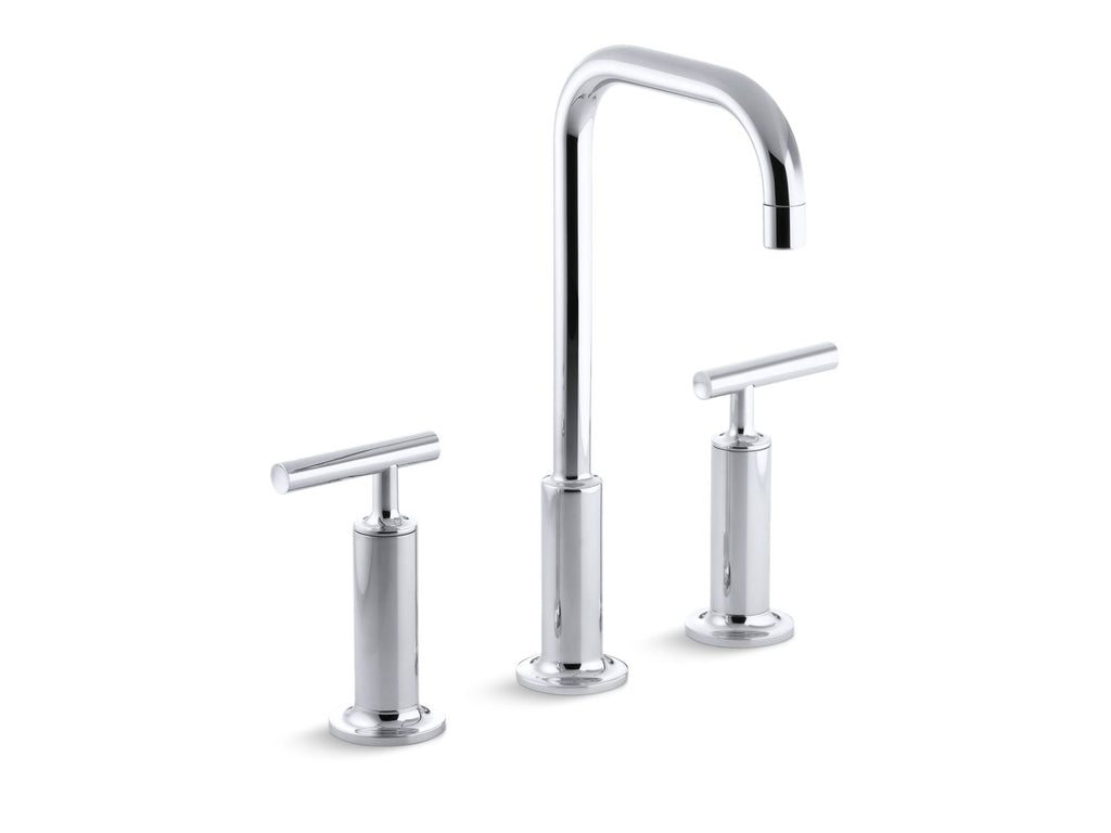 Purist® Widespread Bathroom Sink Faucet With Lever Handles, 1.2 Gpm