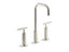 Purist® Widespread Bathroom Sink Faucet With Lever Handles, 1.2 Gpm