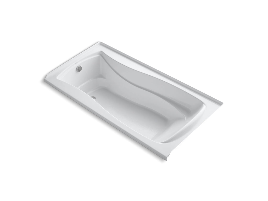 Mariposa® 60" X 36" Alcove Heated Bubblemassage™ Air Bath, Left Drain