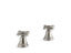 Pinstripe® Pure Deck-Mount Bath Faucet Handle Trim With Cross Design