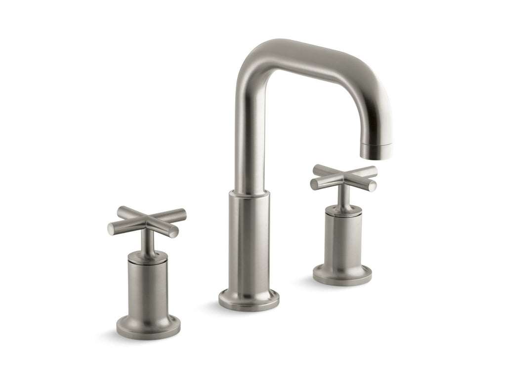 Purist® Deck-Mount Bath Faucet Trim With Cross Handles