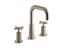 Purist® Deck-Mount Bath Faucet Trim With Cross Handles