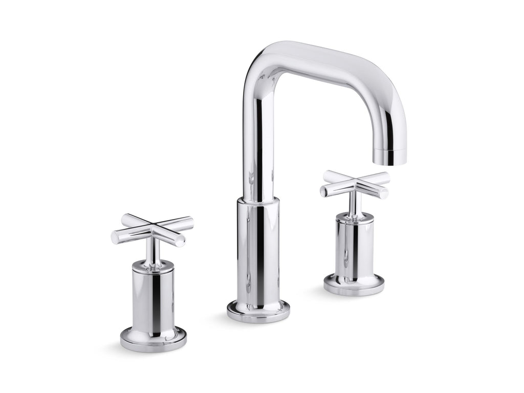 Purist® Deck-Mount Bath Faucet Trim With Cross Handles