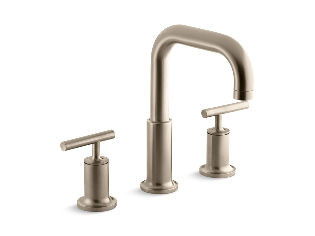 Purist® Deck-Mount Bath Faucet Trim With Lever Handles