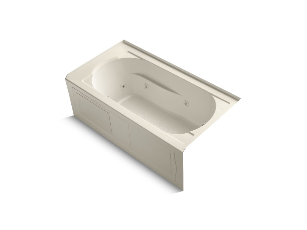 Devonshire® 60" X 32" Alcove Heated Whirlpool Bath, Right Drain