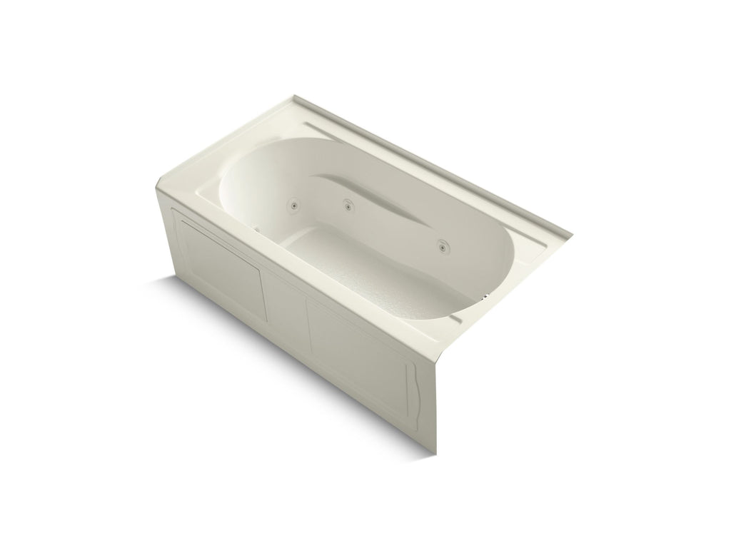 Devonshire® 60" X 32" Alcove Heated Whirlpool Bath, Right Drain
