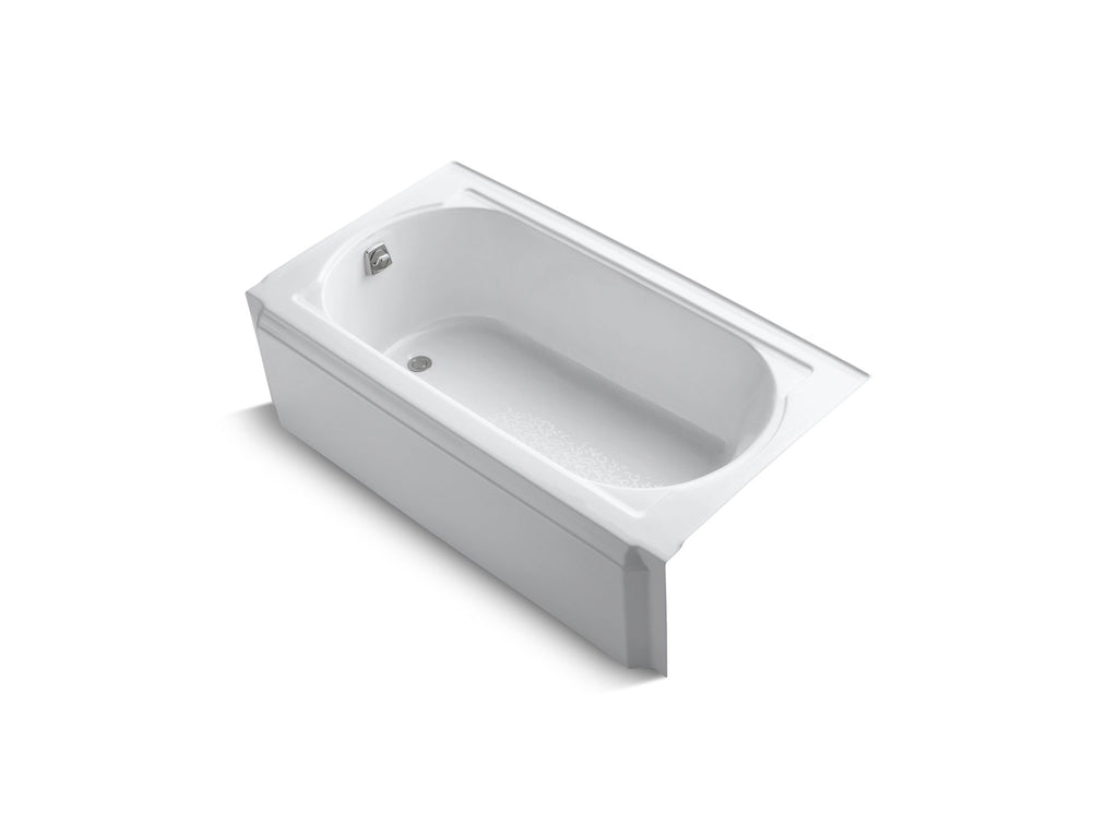 Memoirs® 60" X 33-3/4" Alcove Bath, Left Drain