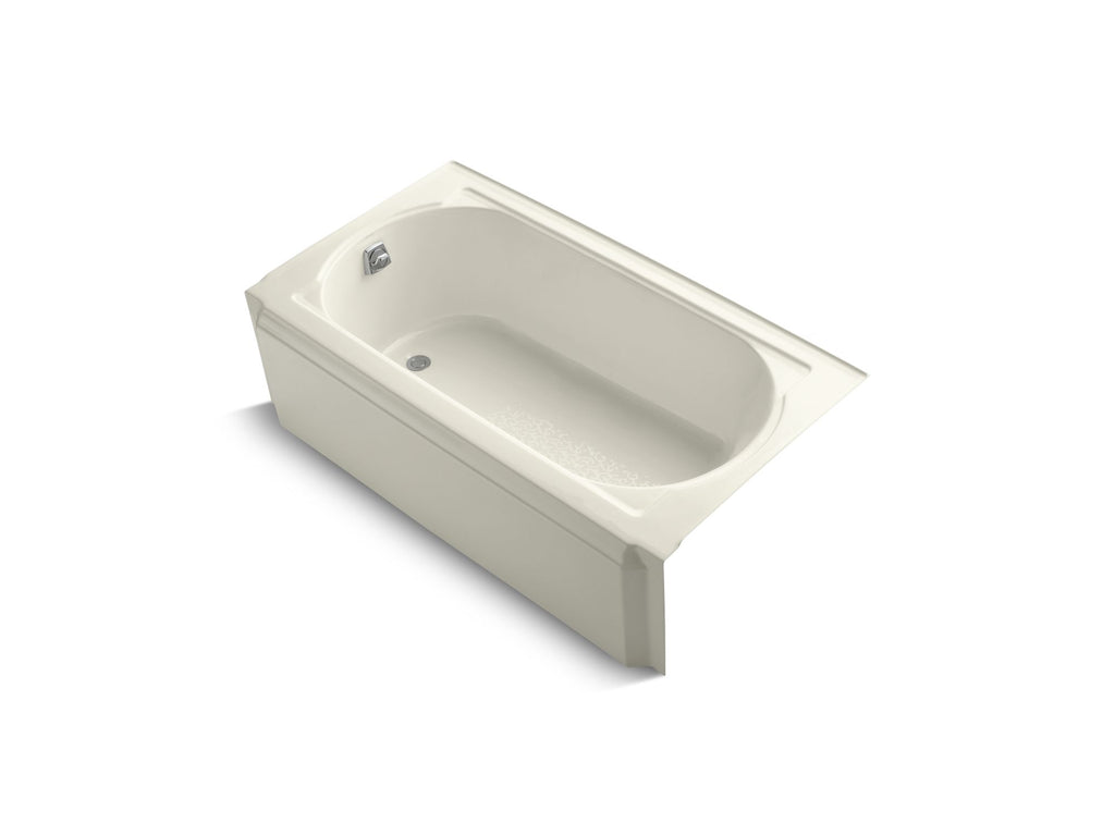 Memoirs® 60" X 33-3/4" Alcove Bath, Left Drain
