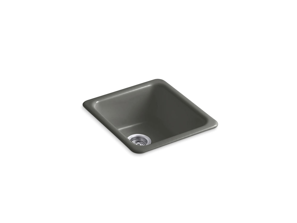 Iron/Tones® 17" Top-/Undermount Single-Bowl Bar Sink