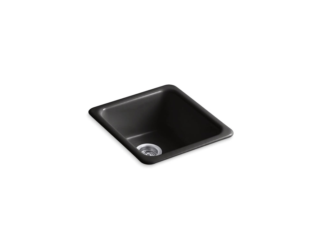 Iron/Tones® 17" Top-/Undermount Single-Bowl Bar Sink