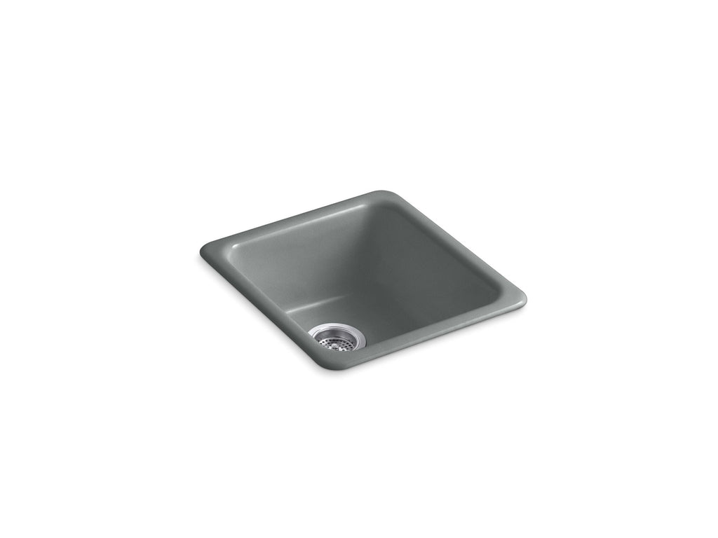Iron/Tones® 17" Top-/Undermount Single-Bowl Bar Sink