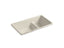Iron/Tones® Smart Divide® 33" Top-/Undermount Double-Bowl Kitchen Sink