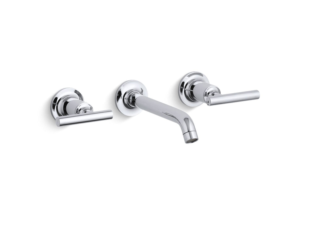 Purist® Wall-Mount Bathroom Sink Faucet Trim With Lever Handles, 1.2 Gpm