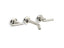 Purist® Wall-Mount Bathroom Sink Faucet Trim With Lever Handles, 1.2 Gpm
