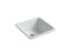 Iron/Tones® 21" Top-/Undermount Single-Bowl Bar Sink