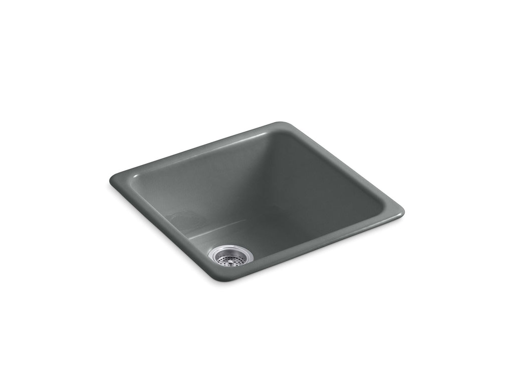 Iron/Tones® 21" Top-/Undermount Single-Bowl Bar Sink