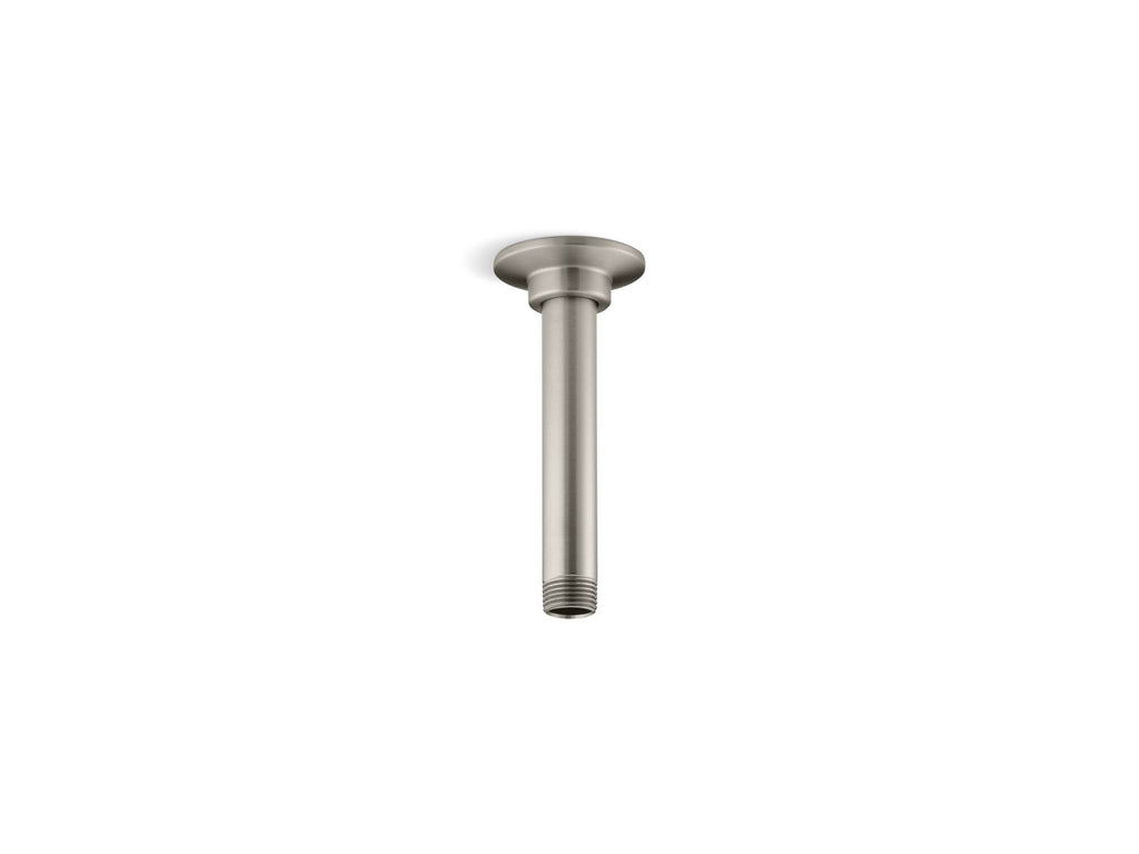 6" Ceiling-Mount Single-Function Rainhead Arm And Flange