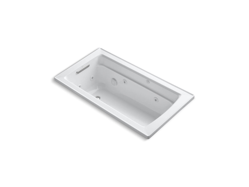 Archer® 60" X 32" Drop-In Whirlpool Bath With And Bask® Heated Surface
