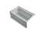 Archer® 60" X 32" Alcove Heated Bubblemassage™ Air Bath With Bask® Heated Surface, Right Drain