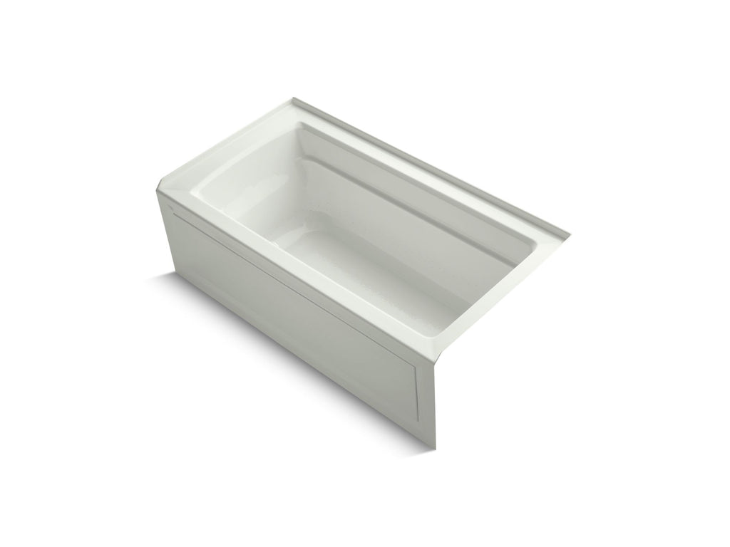 Archer® 60" X 32" Alcove Heated Bubblemassage™ Air Bath With Bask® Heated Surface, Right Drain