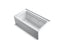 Archer® 60" X 32" Alcove Heated Whirlpool Bath, Right Drain