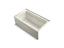 Archer® 60" X 32" Alcove Heated Whirlpool Bath, Right Drain